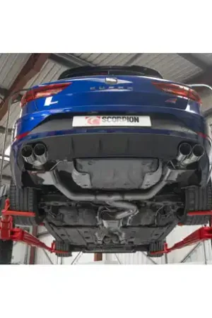 Seasonal Sale Scorpion GPF Back Exhaust System  - Leon Cupra ST 300 4Drive