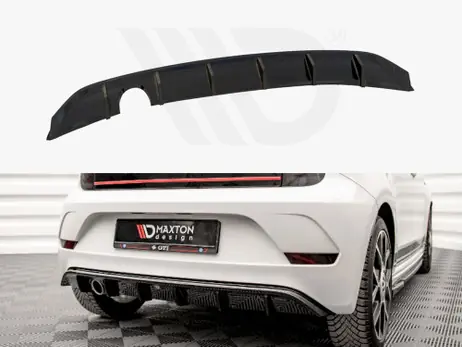 Maxton Design Gloss Black Rear Valance VW Up GTI (2018-) Budget