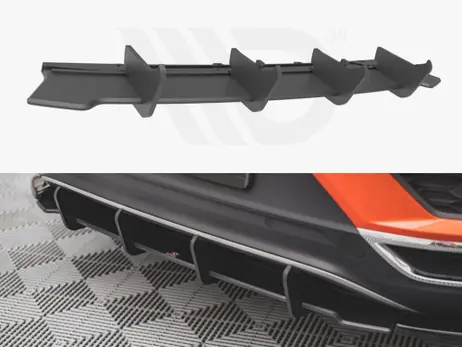 Maxton Design Black Street Pro Rear Diffuser VW T-Roc Mk1 (2017-) Markdown