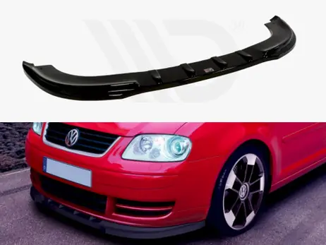 Maxton Design Gloss Black Front Splitter VW Touran Reduced Price