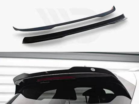 Maxton Design Gloss Black Spoiler Cap VW Touareg R-Line Mk3 (2018-) Limited Edition