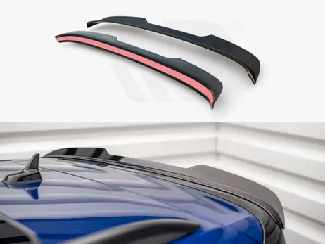 Maxton Design Gloss Black Spoiler Cap VW Tiguan R / R-Line Mk2 Facelift (2020-) Bulk Order