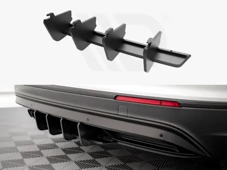 Place Order Maxton Design Black Street Pro Rear Diffuser VW Tiguan Mk2 (2015-2020)