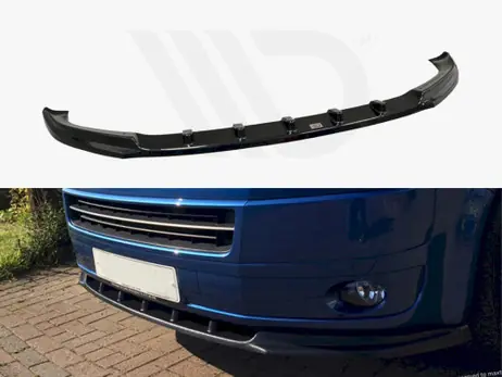 Last Chance Maxton Design Gloss Black Front Splitter VW T5 (Facelift)
