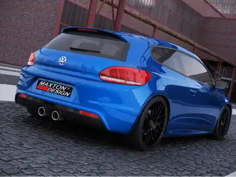 Maxton Design Rear Valance VW Scirocco Iii R With 2 Exhaust Holes Must Have