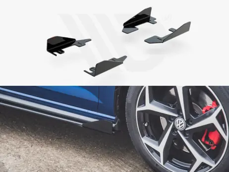 Direct From Manufacturer Maxton Design GLOSS FLAPS Side Flaps VW Polo GTI Mk6 (2017-2021)