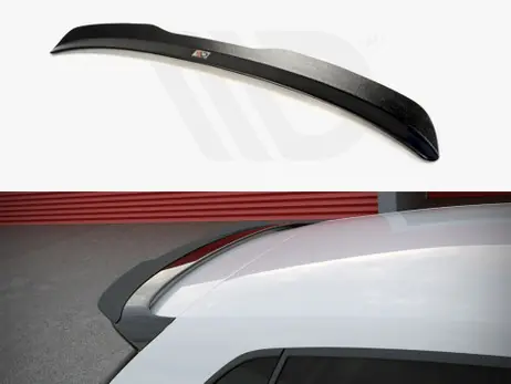 Maxton Design Gloss Black Spoiler Extension VW Polo Mk5 'R' WRC New Arrival