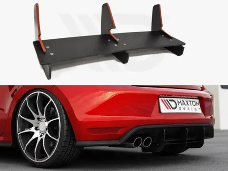 Maxton Design Rear Diffuser VW Polo Mk5 GTI Facelift (2015-2017) Price Drop