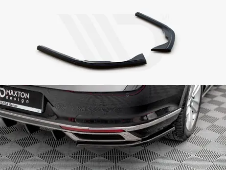 Today Only Maxton Design Gloss Black Rear Side Splitters VW Passat B8 Facelift (2019-)