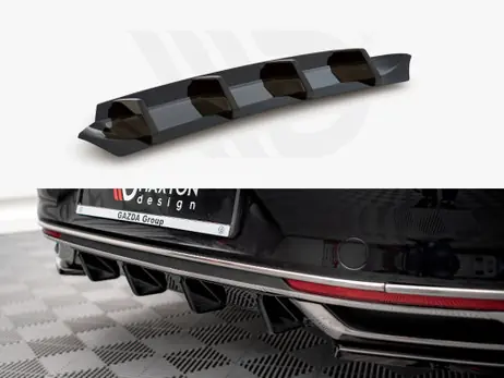 Best Seller Maxton Design Gloss Black Rear Valance VW Passat B8 Facelift (2019-)