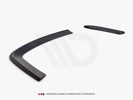 Maxton Design Gloss Black Rear Side Splitters VW Jetta Mk6 Sedan Preface (2011-2014) Big Sale