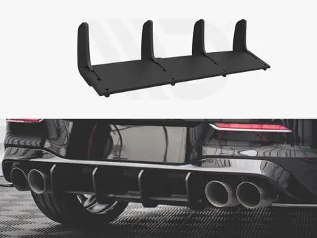 Buy Online Maxton Design Black Street Pro Rear Diffuser VW Golf R Mk8 (2020-)