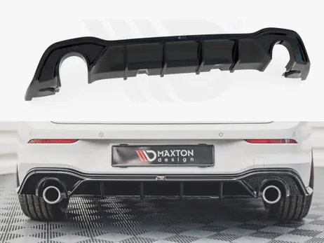 Maxton Design Gloss Black Rear Valance V2 VW Golf 8 GTI (2020-) Free Shipping