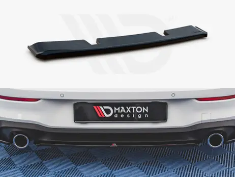 Super Sale Maxton Design Gloss Black Central Rear Splitter VW Golf Mk8 GTI (2020-)