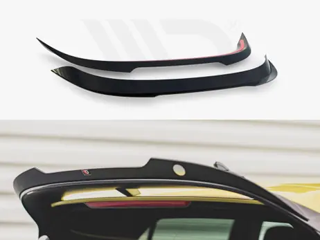 Maxton Design Gloss Black Spoiler Cap V.1 VW Golf 8 R-Performance / GTI Clubsport (2020-) Last Chance