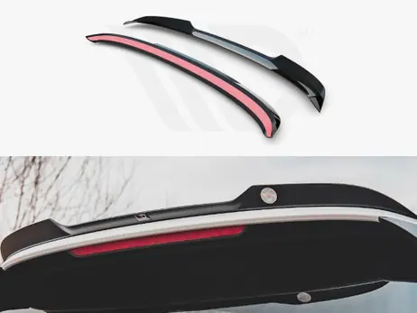 Maxton Design Gloss Black Spoiler Cap V.2 VW Golf 8 GTI / R (2020-) Hot Picks