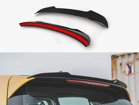 Maxton Design Gloss Black Spoiler Cap V1 VW Golf Mk8 (2020-) Save Now