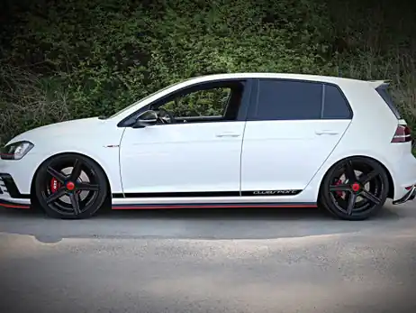 Direct From Manufacturer Maxton Design Gloss Black Side Skirts Diffusers VW Golf Mk7 GTI Clubsport (2016-2017)