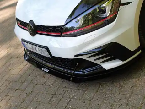 Maxton Design Front Racing Splitter VW Mk7 GTI Clubsport (2016-2017) Affordable