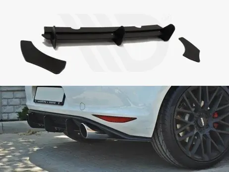 Maxton Design VW Golf Mk7 GTI Rear Diffuser Rear Side Splitters Low Price