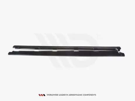 Professional Grade Maxton Design Gloss Black Side Skirts Diffusers VW Golf 7.5 Standard (2017-19)