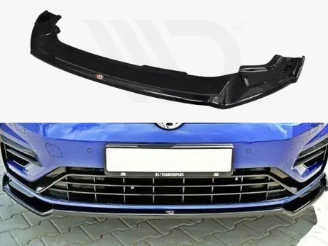 Big Sale Maxton Design Gloss Black Front Splitter V.2 VW Golf R 7.5 (2017-19)