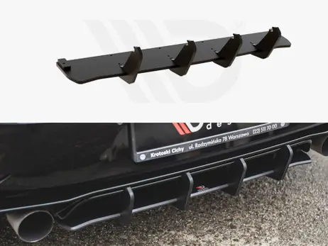 Maxton Design Black Maxton Racing Rear Diffuser VW Golf Mk7.5 GTI Tcr (2019-2020) Bulk Order