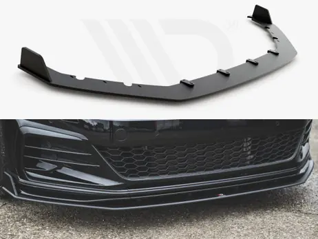 Maxton Design Black Maxton Racing Front Splitter VW Golf Mk7.5 GTI Tcr (2019-2020) Instant Buy