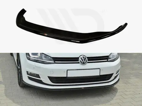 Order Now Maxton Design Gloss Black Front Splitter VW Golf Mk7 Standard (2012-2016)