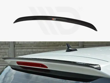 Maxton Design Gloss Black Spoiler Extension VW Golf Mk7 Standard (2012-2016) Flash Sale