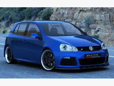 Maxton Design Gloss Black Front Splitter VW Golf R Mk6 Bulk Order