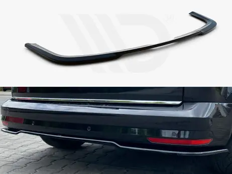 Clearance Maxton Design Gloss Black Central Rear Splitter Volkswagen Caddy Mk4 (2015-2020)