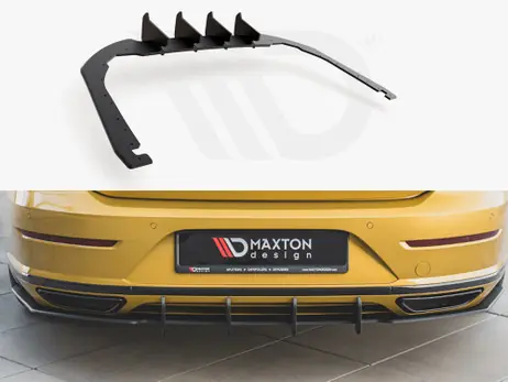 New Release Maxton Design Black Maxton Racing Rear Valance VW Arteon R-Line (2017-)