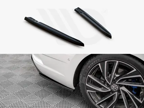 Maxton Design Gloss Black Rear Side Splitters VW Arteon R (2020-) Must Have