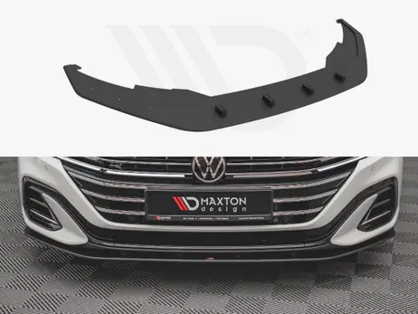 Last Chance Maxton Design Black Street Pro Front Splitter VW Arteon R-Line Facelift (2020-)