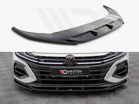 Buy Online Maxton Design Gloss Black Front Splitter V.1 VW Arteon R (2020-)