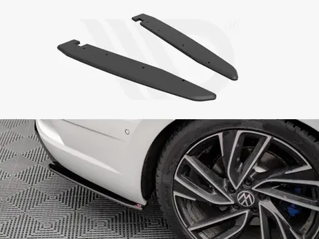 Must Have Maxton Design Black Street Pro Rear Side Splitters VW Arteon R (2020-)