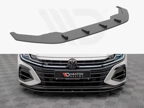 Maxton Design Black Street Pro Front Splitter VW Arteon R (2020-) Fan Favorite