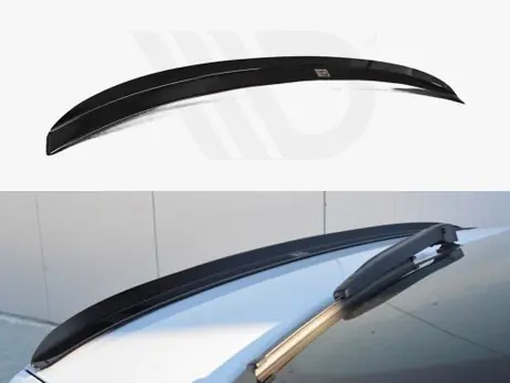 One Day Deal Maxton Design Gloss Black Spoiler Cap V.1 Skoda Superb Mk3 / Mk3 Fl Hatchback (2015-)