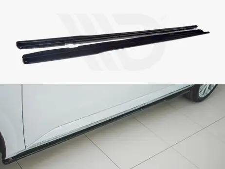 Direct From Manufacturer Maxton Design Gloss Black Side Skirts Diffusers Skoda Superb Mk3 Fl (2019-)