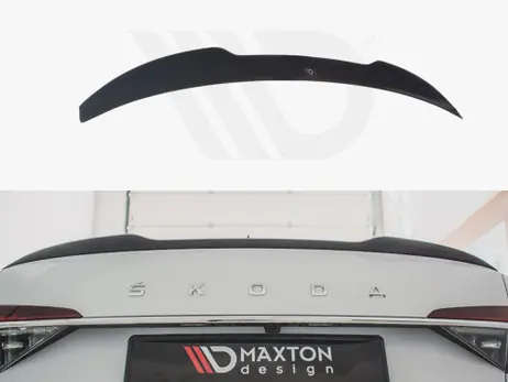 Cheap Maxton Design Gloss Black Spoiler Cap V.2 Skoda Superb Mk3 / Mk3 Fl Hatchback (2015-)