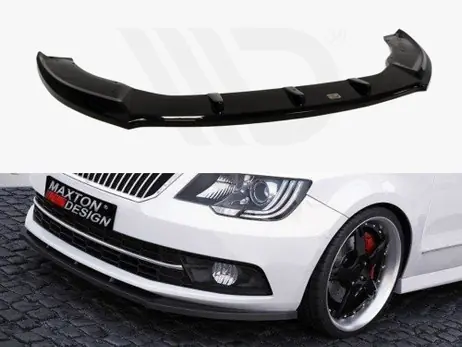 Maxton Design Gloss Black Front Splitter Skoda Superb Ii Facelift Model Editor’s Pick