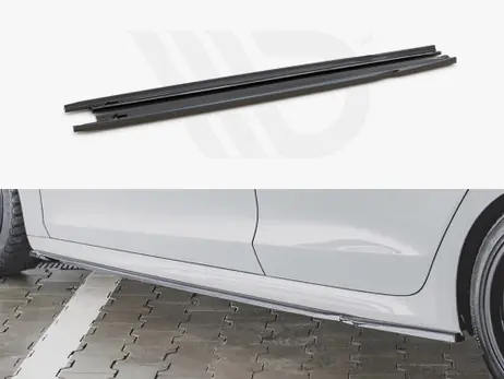 Special Discount Maxton Design Gloss Black Side Skirts Diffusers V1 Skoda Octavia Rs Mk4 (2020-)