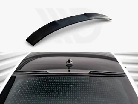 New Release Maxton Design Gloss Black Rear Window Extension Skoda Octavia Liftback Mk4 (2019-)