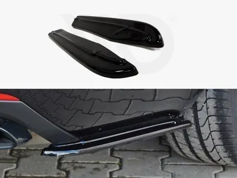 Maxton Design Gloss Black Rear Side Splitters Skoda Octavia Mk3 VRS/ Mk3.5 VRS Hatchback/Estate (2013-2019) Don’t Miss Out