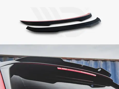 New Release Maxton Design Gloss Black Spoiler Cap Skoda Kamiq (2019-)