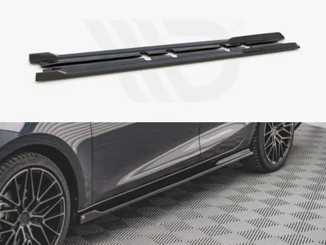 Trusted Brand Maxton Design Gloss Black Side Skirts Diffusers V2 Seat Leon Fr Mk4 (2020-)
