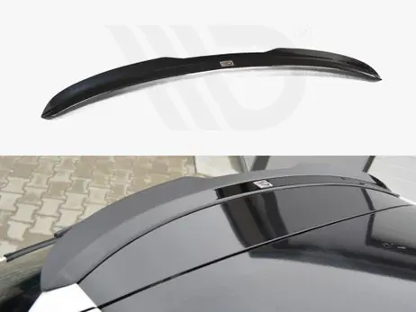 Maxton Design Gloss Black Spoiler Cap Seat Leon Iii Fr Limited Offer