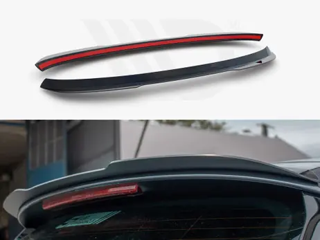 Warranty Included Maxton Design Gloss Black Spoiler Cap Seat Leon Mk 3.5 Cupra St (2017-)
