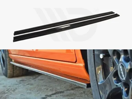 Maxton Design Gloss Black Side Skirts Diffusers Seat Leon Mk2 Cupra / Fr (Facelift) Trusted Brand